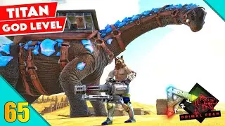 I Found Mysterious Titan God Boss And Tamed Him : The God Of All Titan 🔥🔥 : ARK Primal Fear #65