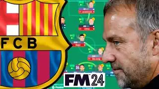 Flick's Barcelona Tactic that DOMINATED Real Madrid | Football Manager