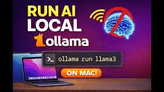 Run LLMs Locally on Mac 🚀 Ollama + Llama 3 (No Internet!)