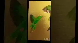Wall Painting | Parrot Sketches| Art is the stored honey of the human soul. #bangalore #art #parrot