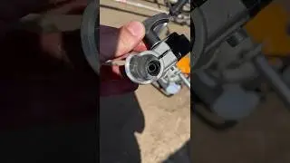 Смазка штока бензотриммера 