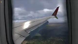 X-Plane 11 HD | Realistic TURKISH 737 landing in Antalya | Xenviro for X-Plane! Passenger View