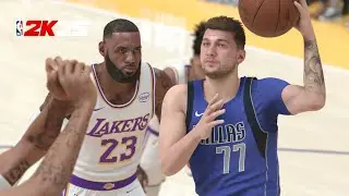 NBA 2K25 - Dallas Mavericks Vs Los Angeles Lakers I Full Gameplay I Hall Of Fame Difficulty (PS5)