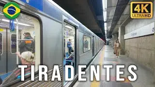 Estação Tiradentes - Movimentação de Trens #51