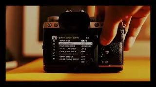My favorite settings for my Fujifilm