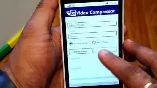 Video Compressor App for Windows Phone