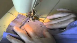 Corsetmaking: TV110 Closing the back & preparing for eyelets
