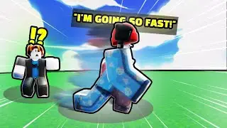 BedWars but I can't stop sprinting | Roblox BedWars