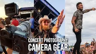Concert Photography Camera Gear - Festival Photographer's Vlog