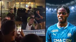 Les IMAGES de l’ARRIVÉE d’Elye Wahi 🇫🇷 à MARSEILLE ! 🔥
