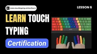 Touch Typing Certification | Earn A Free Typing Certificate | Free Touch Typing Course