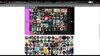 Create a Greatest videogames of all time!!! 100+ games Tier List   TierMaker   Google Chrome 2021 05