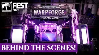 Behind the scenes! Warpforge’s must-see stand at Warhammer Fest 2023