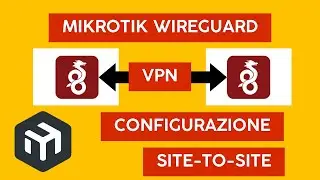 How to set up a VPN between two locations with MikroTik Wireguard.