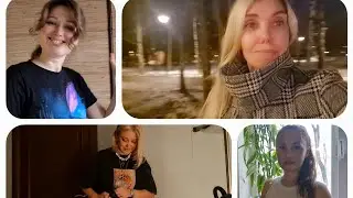 Девичий, субботний вечер. Приготовили вместе много вкусного)