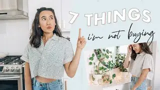 7 Things I'm Not Buying in 2021 + How I Reduce Impulse Shopping | *notion template*