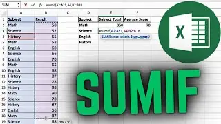 How to use the SUMIF Function in Excel