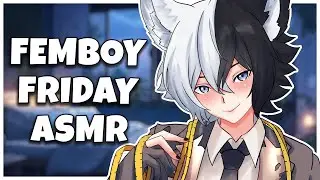 🤍 Live 3DIO ASMR | Femboy Friday: Gentle Whispers & Soothing Rain 🤍