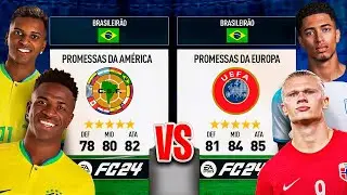 PROMESSAS da AMÉRICA 🆚 PROMESSAS da EUROPA! Quem GANHA? 🏆