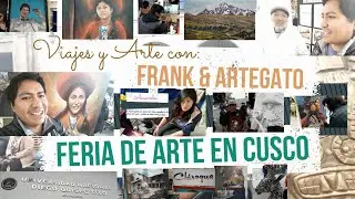 Wow! Feria de Arte Cusco2024 🎨 #artistas de la Universidad Diego Quispe Tito #UDQT #fairart #artwork