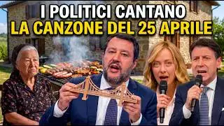 I POLITICI CANTANO - LA CANZONE DEL 25 APRILE 