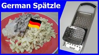 Traditional German egg noodles