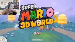 XQC reacts to Super Mario 3D World by Videogamedunkey