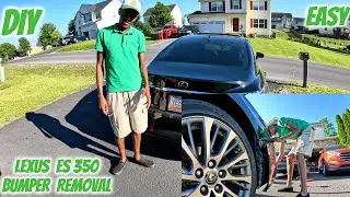 How To Remove Your Rear Bumper - Lexus ES 350 2019-2025 I DIY