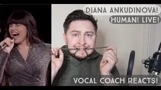 Vocal Coach Reacts! Diana Ankudonova! Human! Live! Ты супер! Финал: Диана Анкудинова, г. Москва.