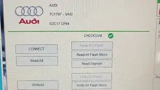 Audi Q7 3.0 TDI 2011  EDC17CP44 pinout by Foxflash Swirl flaps off