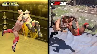 WWE ALL STARS Vs. WWE 2K26 (Epic Finishers Comparison) !!!