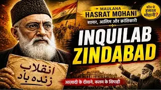  Maulana Hasrat Mohani | Inquilab Zindabad Ka Asli Hero | Freedom Fighter Of India🇮🇳 Indian Muslims