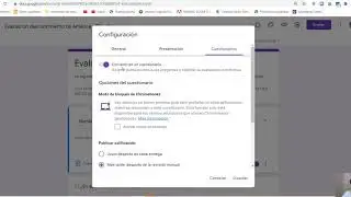 3. Google form-Configurando mi evaluación