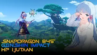 Hp Snapdragon 845 cuma 1jutaan ini bisa libas genshin impact rata kanan 😱😱 ( poco f1 genshin impact)