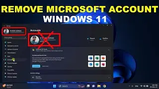 How to Remove Microsoft Account on Windows 11 By Easy Way (2023)