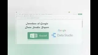 Interface of Google Data Studio Report