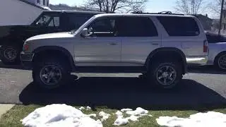 3rd Gen 4Runner 3” Lift on 33s
