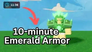Roblox | Bed Wars 🛏️ | 10 minute Emerald Armor Gameplay Wlakthrough #roblox