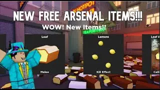 How To Get  Free Roblox Arsenal Weapons And MELEE!!!