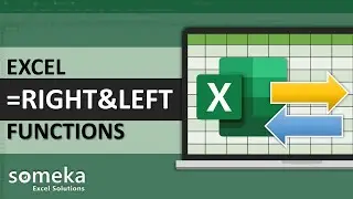 Excel RIGHT LEFT Functions with Examples | Training Lesson 18