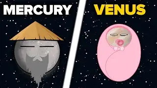 Age Comparison of the Planets | Planetball Animation