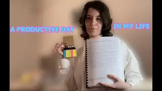 A PRODUCTIVE DAY IN MY LIFE: lavoro, studio e inizio una nuova materia