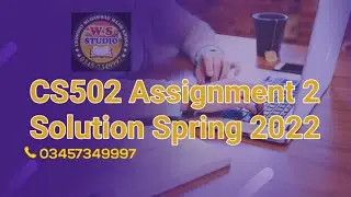 CS502 Assignment 2 Solution Spring 2022 ~ cs502 assignment 2 solution 2022