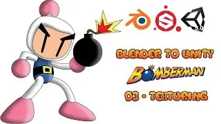 Blender to Unity - Bomberman! - 03 Texturing Bomberman in Substance Painter