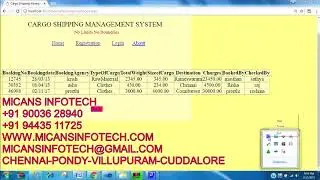 CARGO SHIPPING MANAGEMENT SYSTEM.net projects code