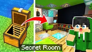 Esoni Built a SECRET BASE CHEST in TAROPA VILLAGE | Minecraft (Tagalog)