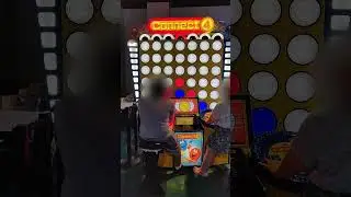 throw a basketball to play connect 4?