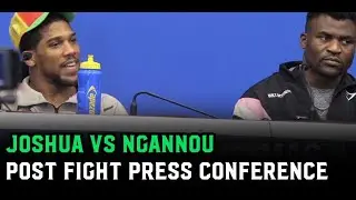 POST FIGHT PRESS CONFERENCE: Anthony Joshua vs Francis Ngannou  | #anthonyjoshua #knockouts #boxing