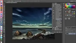 Photoshop actions making a frame