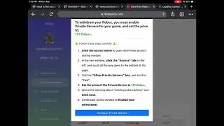 Earn free robux from RBX demon here’s proof